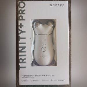NIB NuFace Trinity+ Pro Microcurrent Facelift Device Plus Bonus Activator Gel.